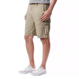 Unionbay Men’s Quest Beige Cargo Shorts Size 34